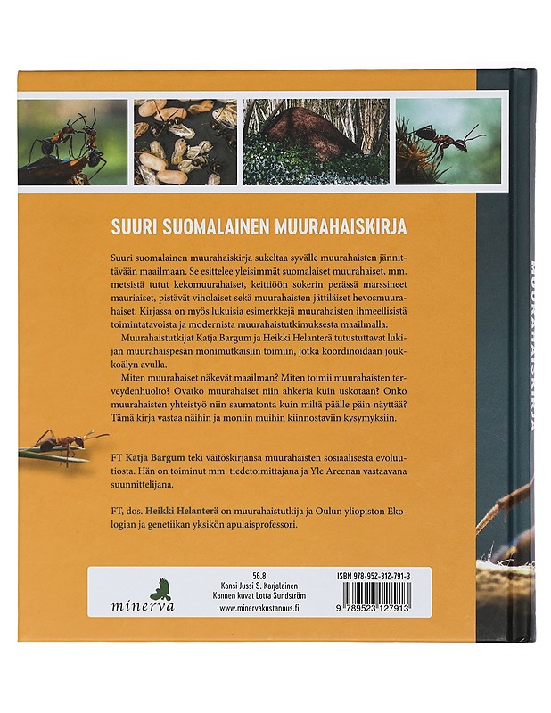 Suuri suomalainen muurahaiskirja - Bargum, Katja - Tietokirjat ja oppaat - 10105400423 - 1