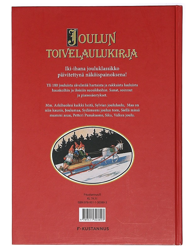 Joulun toivelaulukirja - Heikkilä, Olli - Musiikki- ja elokuvakirjat - 10105400428 - 1