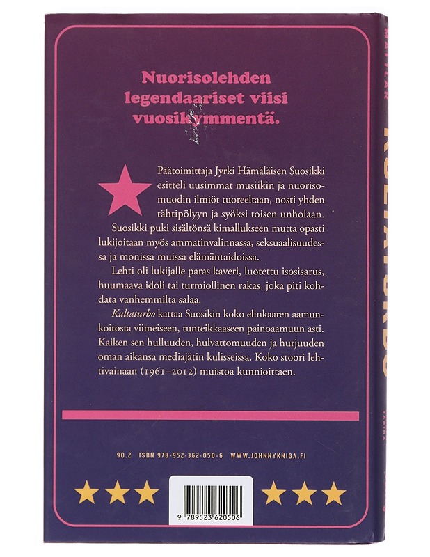 Kultaturbo : Suosikki-lehden tarina - Friman, Laura - Elämäkerrat ja muistelmat - 10105400446 - 1