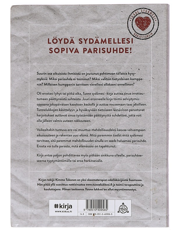 Tunne sydämesi : matka uuteen rakkauteen - Kimmo Takanen - Tietokirjat ja oppaat - 10105400468 - 1