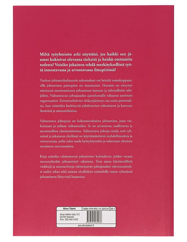 Valmentava johtajuus - Ristikangas, Marjo-Riitta - Tietokirjat ja oppaat - 10105400471 - 1