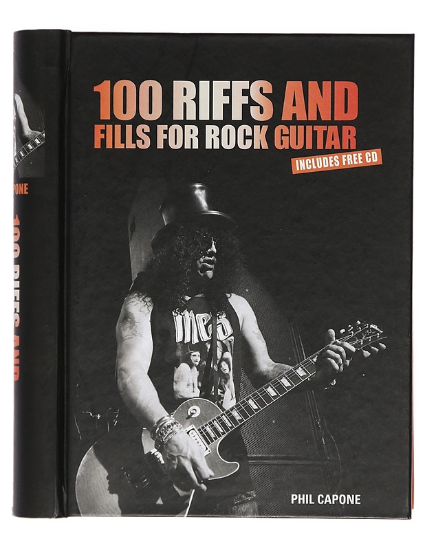 100 riffs & fills for rock guitar - Capone, Phil - Musiikki- ja elokuvakirjat - 10105400489 - 0