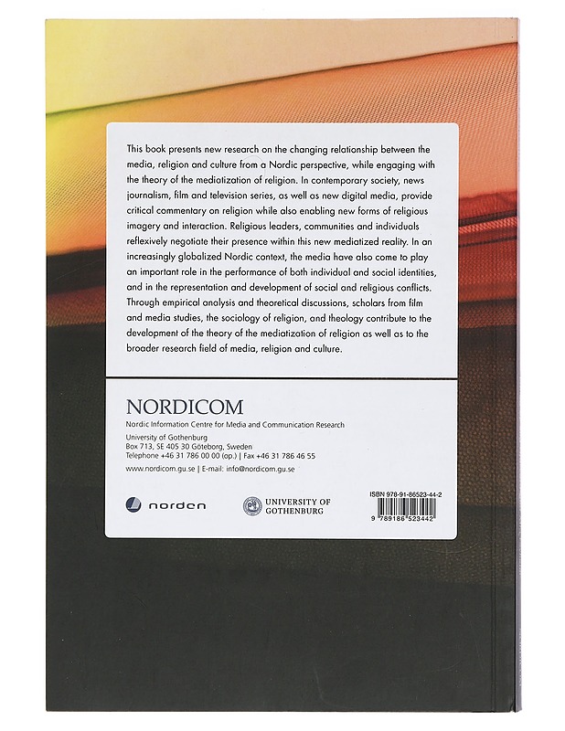 Mediatization and religion : Nordic perspectives - Hjarvard, Stig - Tietokirjat ja oppaat - 10105400510 - 1