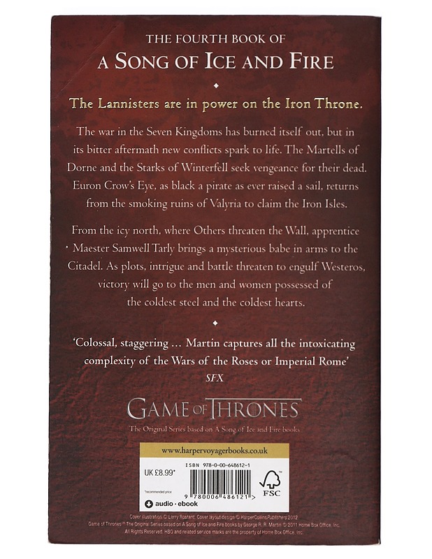 A feast for crows - George R.R. Martin - Fantasia- ja scifi - 10105400533 - 1
