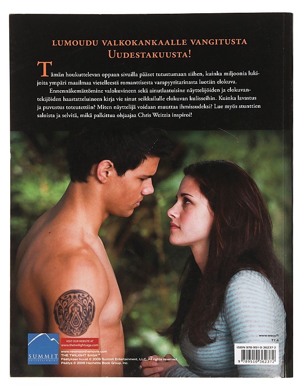 Twilight - uusikuu : virallinen kuvitettu elokuvaopas - Vaz, Mark Cotta - Musiikki- ja elokuvakirjat - 10105400534 - 1