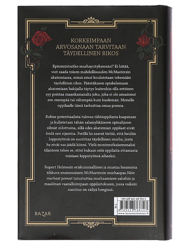 Näin murhaat pomosi - Holmes, Rupert - Romaanit ja novellit - 10105400587 - 1
