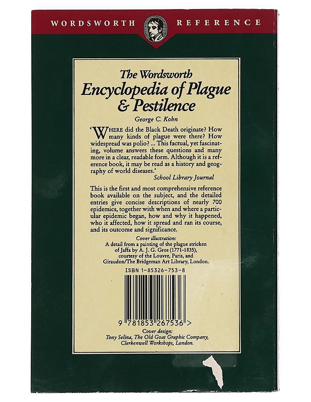 The Wordsworth Encyclopedia of Plague & Pestilence - George C. Kohn - Romaanit ja novellit - 10105400591 - 1
