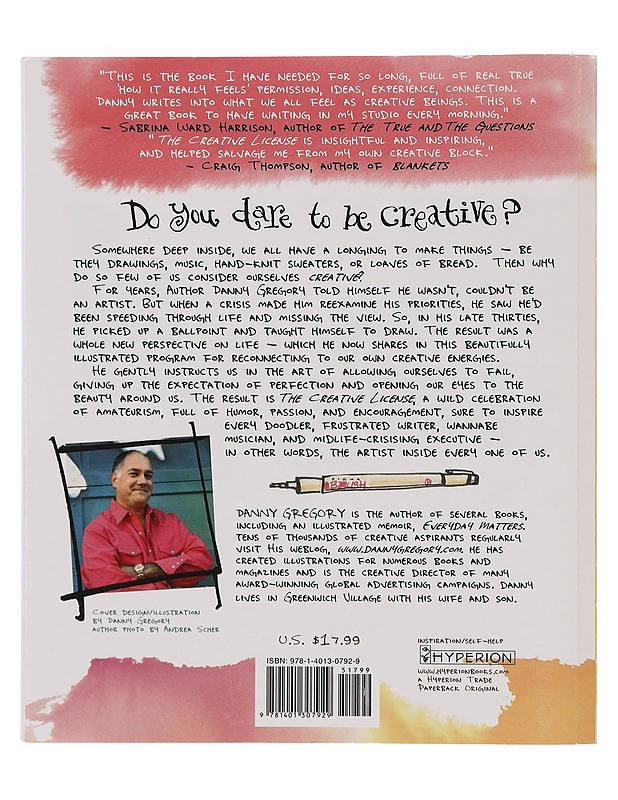 The Creative License - Gregory, Danny - Tietokirjat ja oppaat - 10105400617 - 1