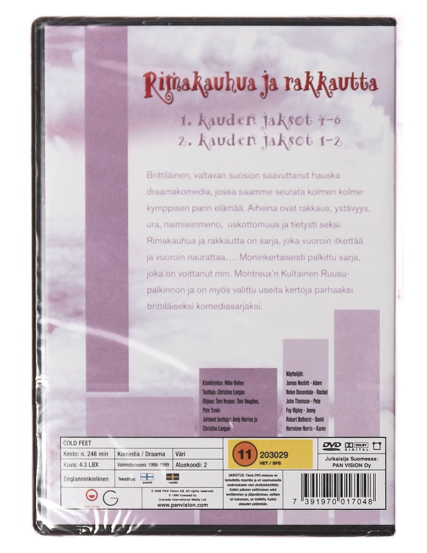 Rimakauhua ja rakkautta - S1E4-6 + S2E1-2 - DVD - DVD-elokuvat - 10105400632 - 1
