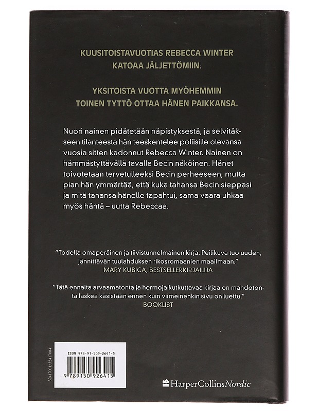 Peilikuva - Snoekstra, Anna - Jännitys ja dekkarit - 10105400639 - 1