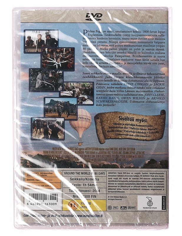 Maailman ympäri 80 päivässä - DVD - DVD-elokuvat - 10105400641 - 1
