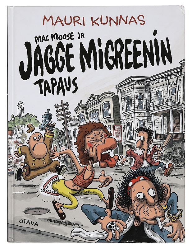 Mac Moose ja Jagge Migreenin tapaus - Mauri Kunnas - Sarjakuvat - 10105400645 - 0