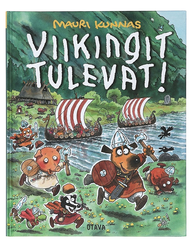 Viikingit tulevat! - Kunnas, Mauri - Lastenkirjat - 10105400650 - 0