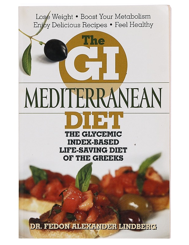 The GI Mediterranean diet - Dr. Fedon Alexander Lindberg - Tietokirjat ja oppaat - 10105400701 - 0