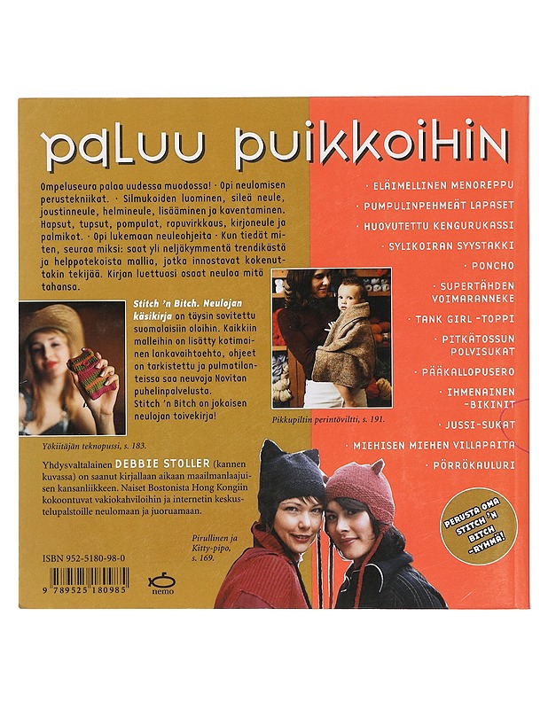 Stich 'n bitch : neulojan käsikirja - Stoller, Debbie - Käsityökirjat - 10105400708 - 1