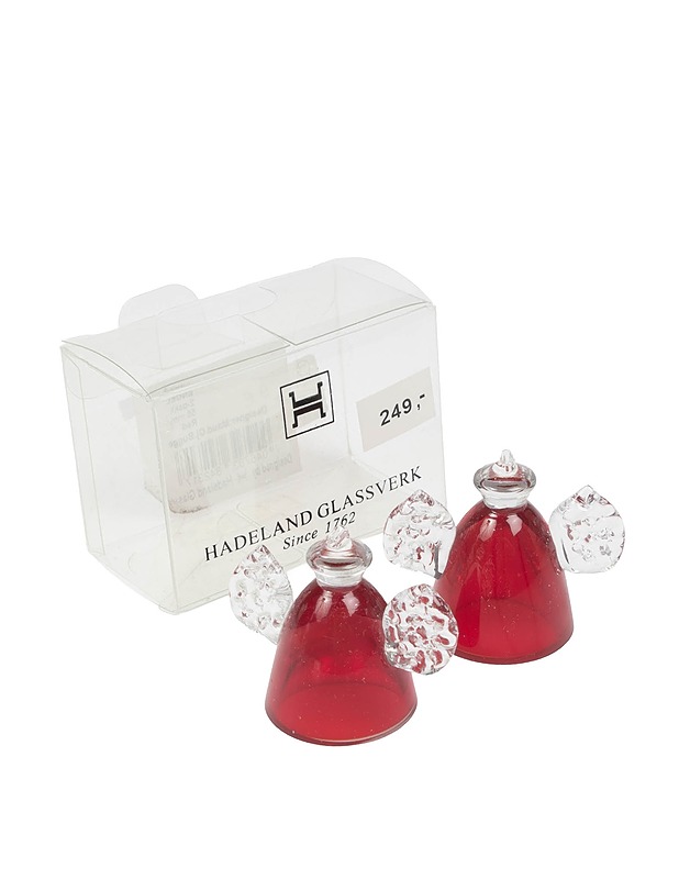 HADELAND GLASSVERK enkelikoriste , 2 kpl - Joulutuotteet - 10105400734 - 0