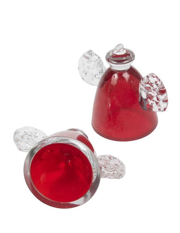 HADELAND GLASSVERK enkelikoriste , 2 kpl - Joulutuotteet - 10105400734 - 2