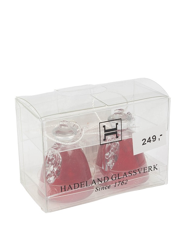HADELAND GLASSVERK enkelikoriste , 2 kpl - Joulutuotteet - 10105400734 - 3