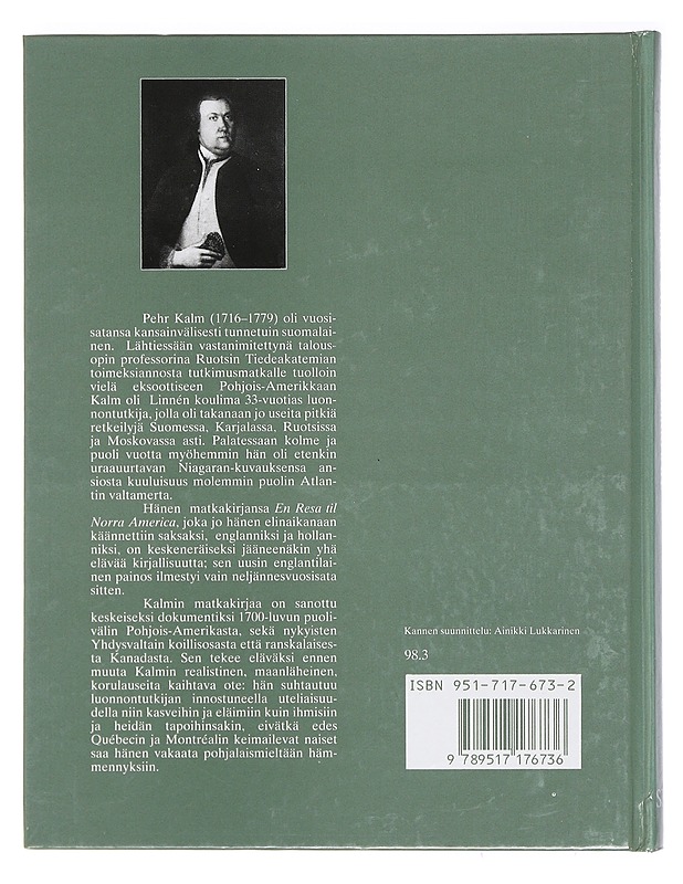 Matka Pohjois-Amerikkaan - Pehr Kalm & Anto Leikola - Tietokirjat ja oppaat - 10105400735 - 1