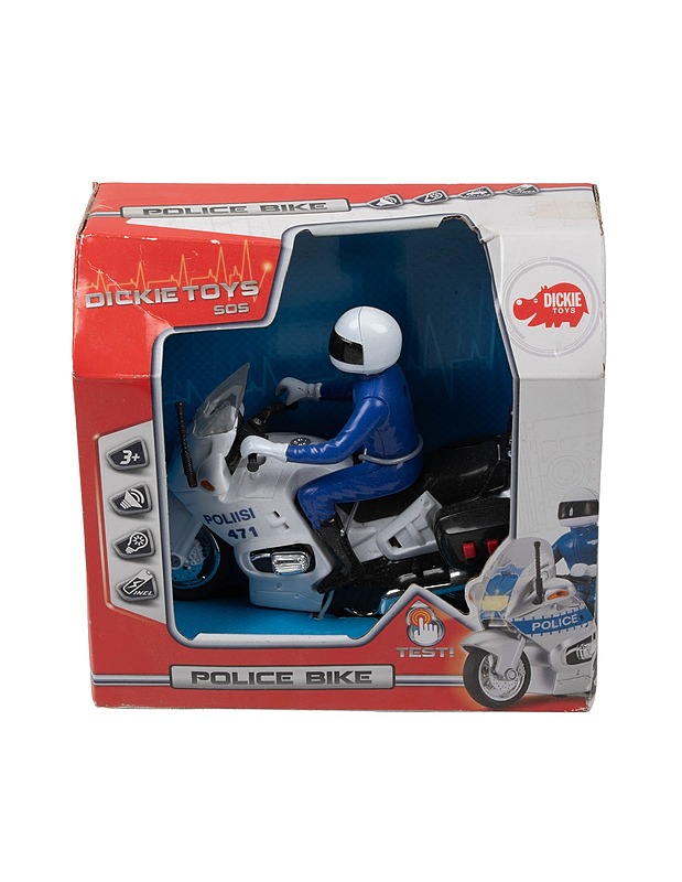 DICKIE TOYS moottoripyöräpoliisi - Lasten lelut - 10105400741 - 0