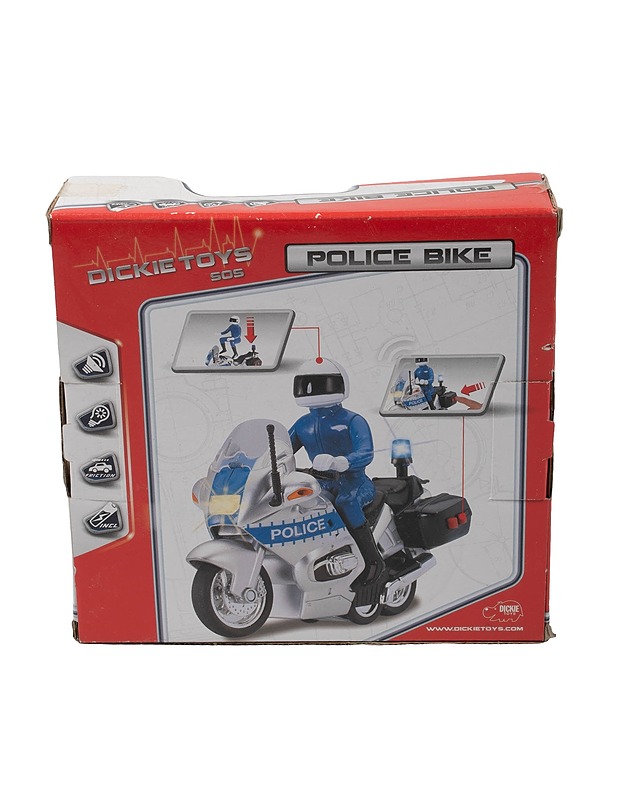 DICKIE TOYS moottoripyöräpoliisi - Lasten lelut - 10105400741 - 1