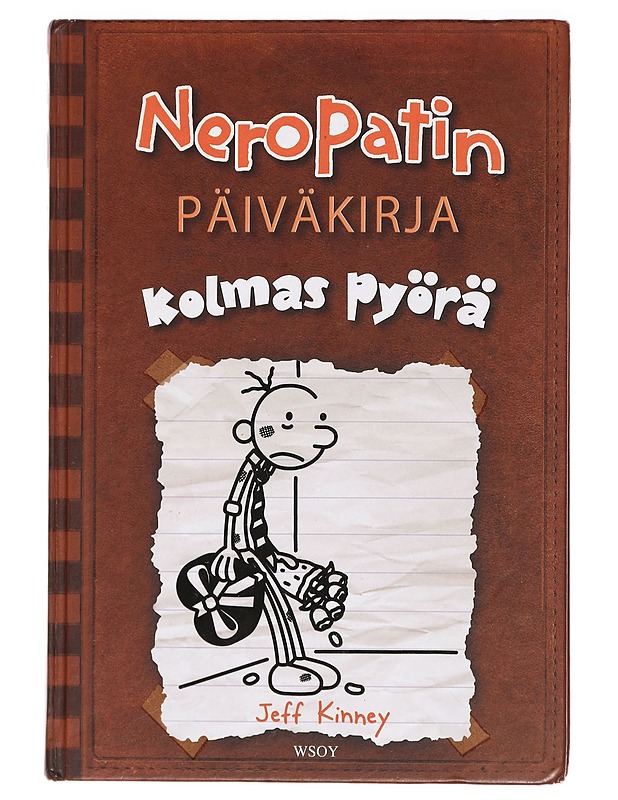 Neropatin päiväkirja kolmas pyörä - Jeff Kinney - Lastenkirjat - 10105400742 - 0