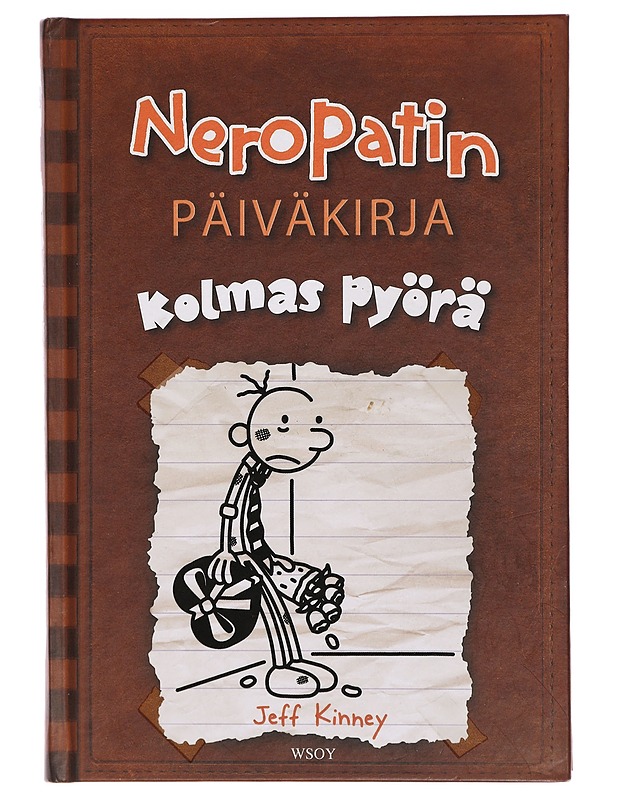 Neropatin päiväkirja kolmas pyörä - Jeff Kinney - Lastenkirjat - 10105400745 - 0