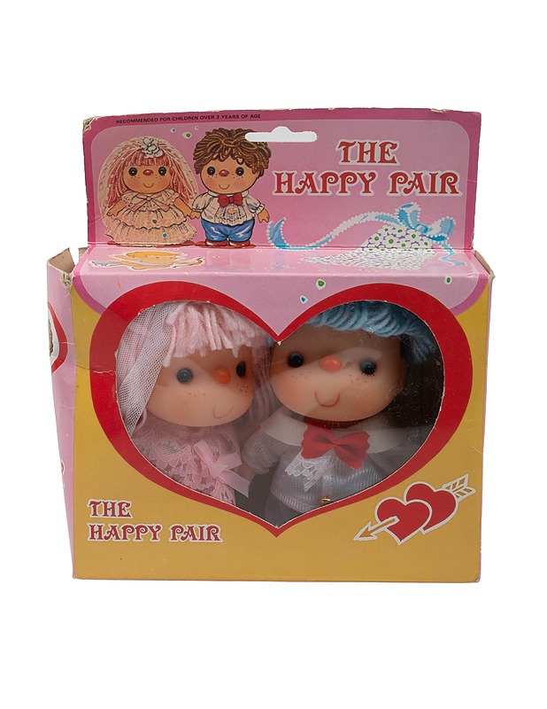 THE HAPPY PAIR vintage nuket  - Koriste-esineet - 10105400746 - 1