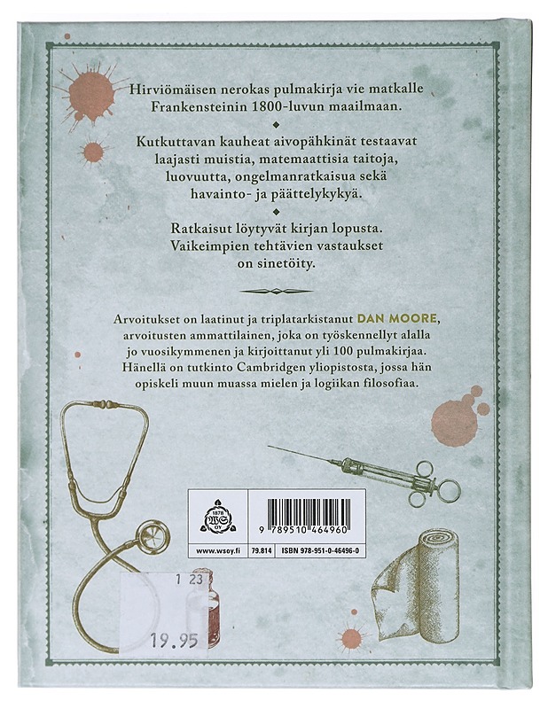 Frankensteinin labra - Moore, Dan - Lastenkirjat - 10105400754 - 1