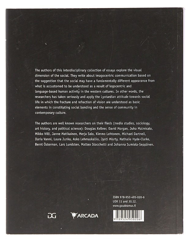 Images and communities : the visual construction of the social - Stocchetti, Matteo - Tietokirjat ja oppaat - 10105400761 - 1