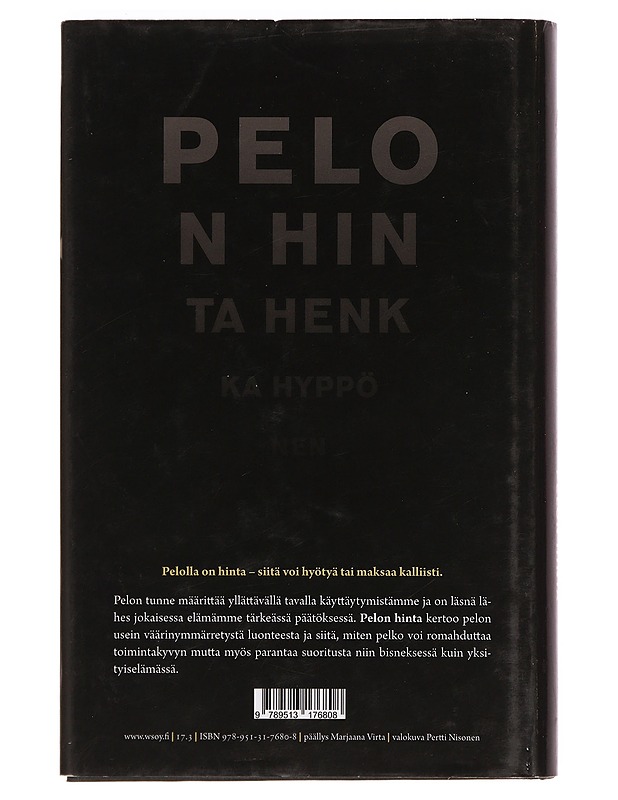 Pelon hinta - Henkka Hyppönen - Tietokirjat ja oppaat - 10105400770 - 1