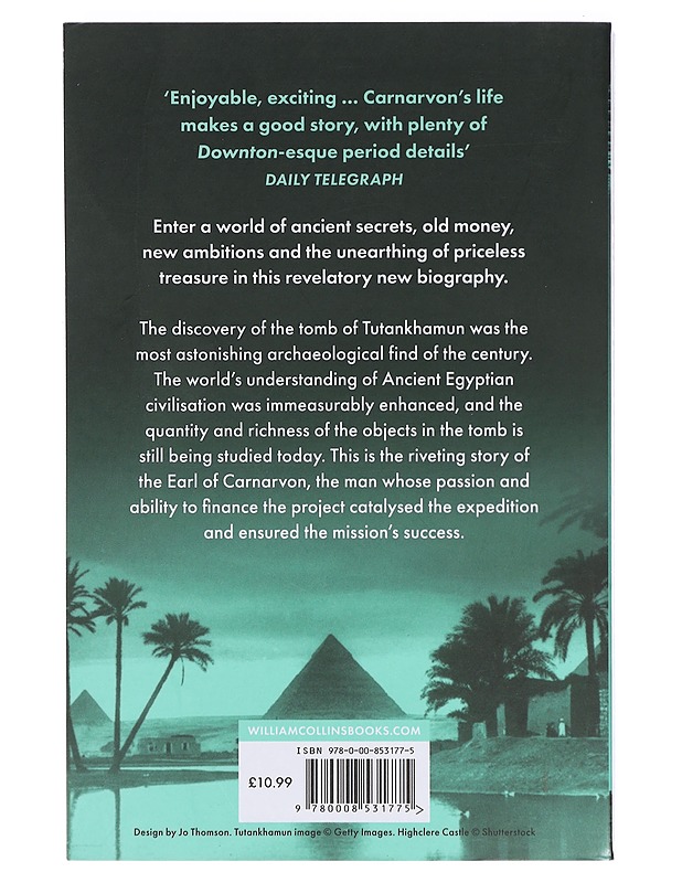 The Earl and the Pharaoh - The Countess of Carnarvon - Historiakirjat - 10105400782 - 1
