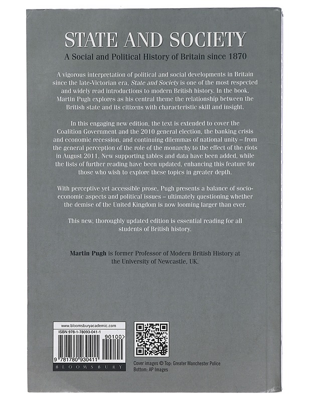 State and society - Martin Pugh - Historiakirjat - 10105400786 - 1