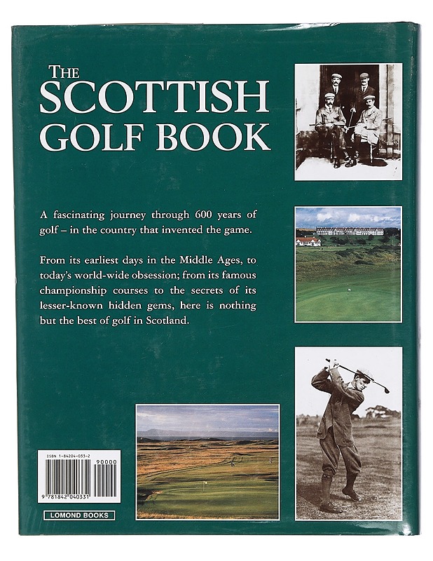 The Scottish Golf Book - Campbell, Malcolm - Historiakirjat - 10105400805 - 1