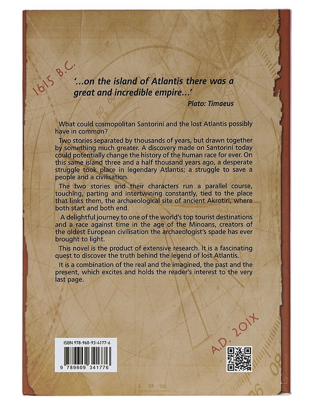 Atlantis never lost : the story of Santorini - George Koukoulas - Romaanit ja novellit - 10105400811 - 1