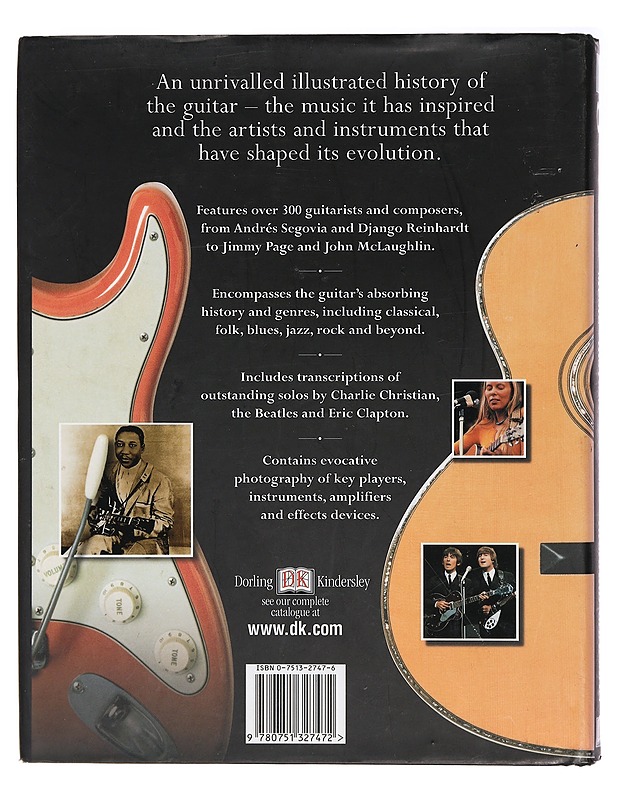 Guitar : Music, History, Players - Chapman, Richard - Historiakirjat - 10105400862 - 1