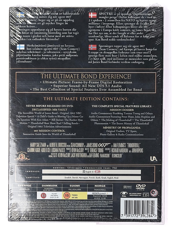 007: Pallosalama - DVD - DVD-elokuvat - 10105400883 - 1