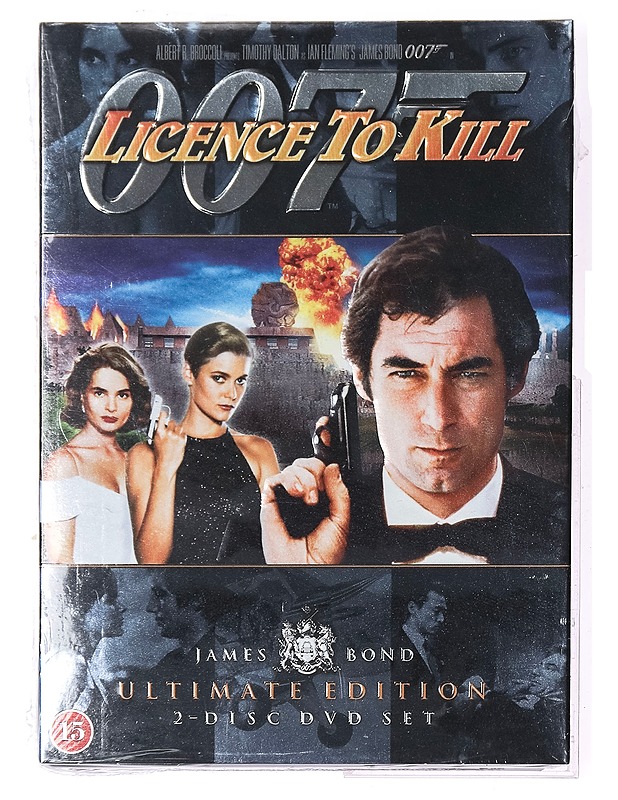 007 ja Lupa Tappaa - DVD - DVD-elokuvat - 10105400890 - 0