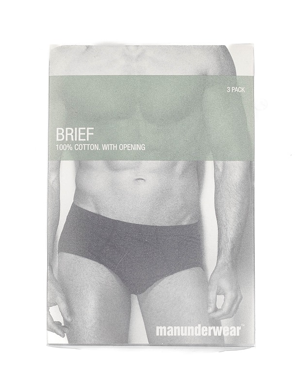 MANUNDERWEAR alushousut, XL, 3 kpl - Alusvaatteet - 10105400903 - 0