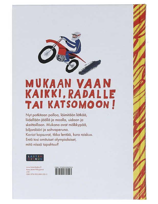 Laulavat lenkkitossut : urheilullisia liikuntarunoja - Itkonen, Jukka - Lastenkirjat - 10105400905 - 1