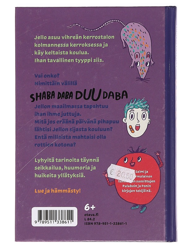 Jello ja nolo nokkahuilu - Salmi, Veera - Lastenkirjat - 10105400925 - 1