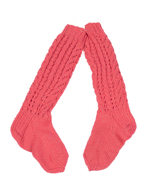 Käsintehdyt pitkävartiset villasukat - Asusteet - 10105400926 - 0