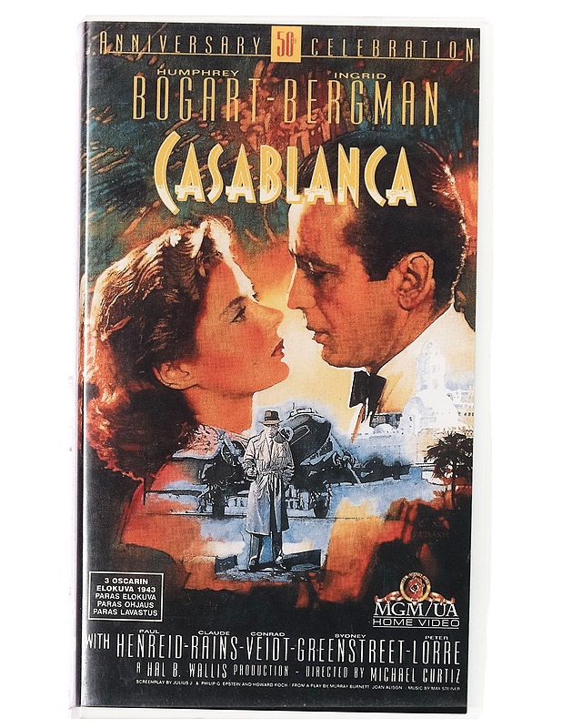 Casablanca - VHS - Musiikki ja elokuvat - 10105400959 - 0