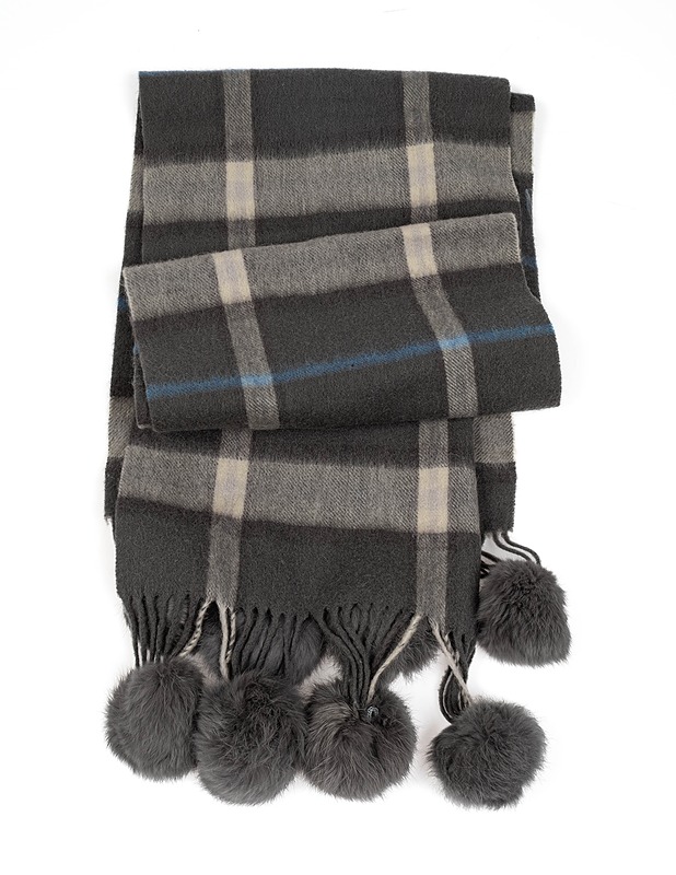 WAAL kaulaliina turkissomisteilla - Kaulahuivit - 10105400980 - 0