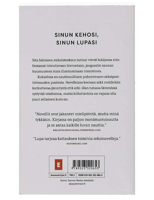 Lupa : eroottisia novelleja - Sita Salminen - Romaanit ja novellit - 10105400997 - 1