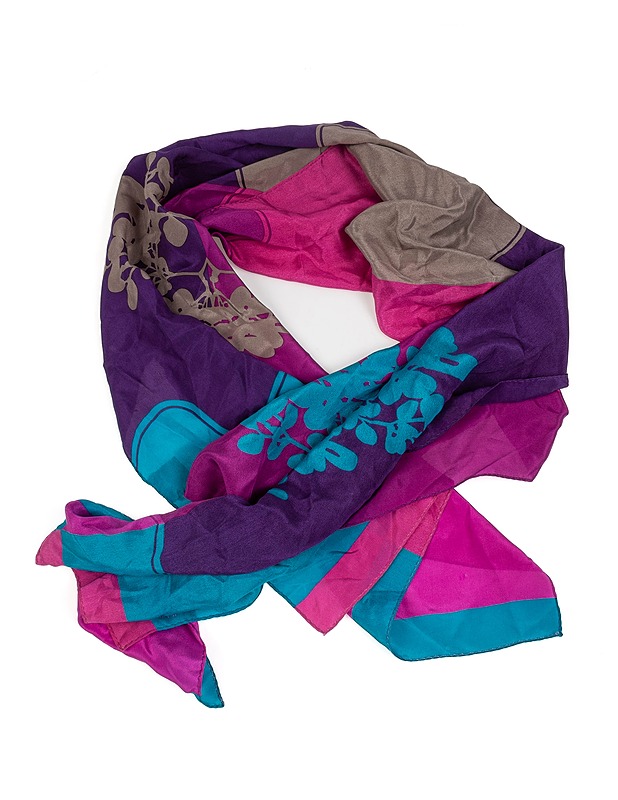 MARJA KURKI silkkihuivi - Kaulahuivit - 10105401010 - 0