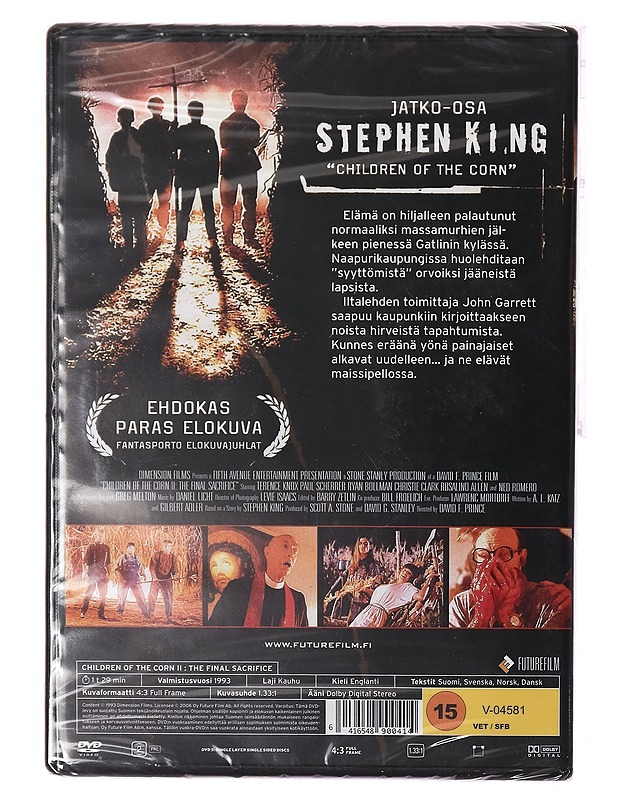 Children Of The Corn 2 - DVD - DVD-elokuvat - 10105401037 - 1