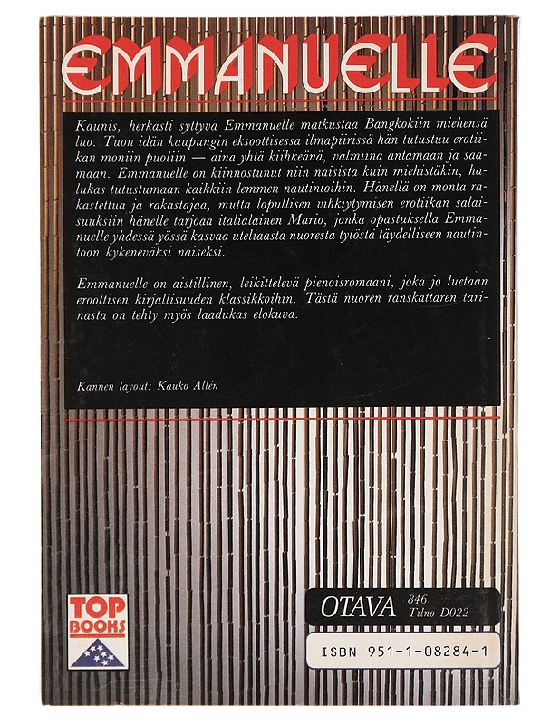 Emmanuelle - Arsan, Emmanuelle - Romaanit ja novellit - 10105401044 - 1