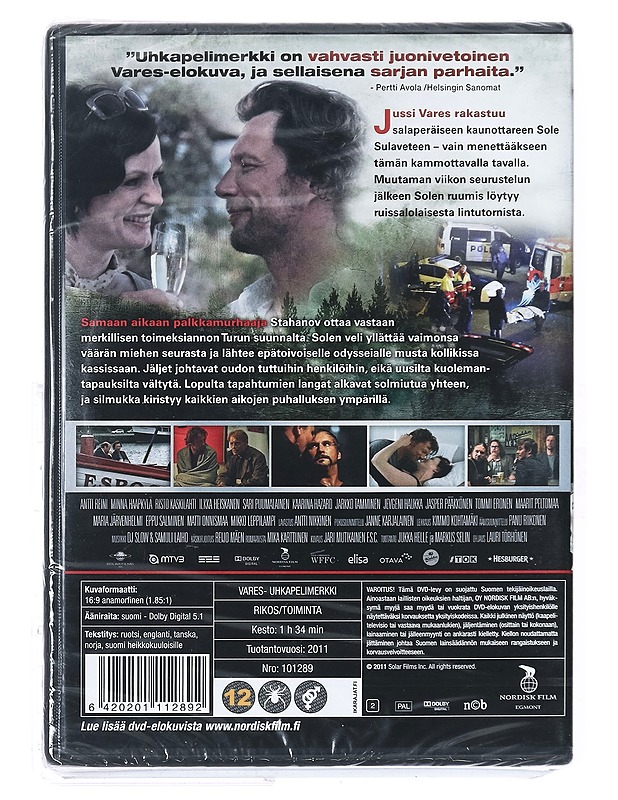 Vares: Uhkapelimerkki - DVD - DVD-elokuvat - 10105401059 - 1