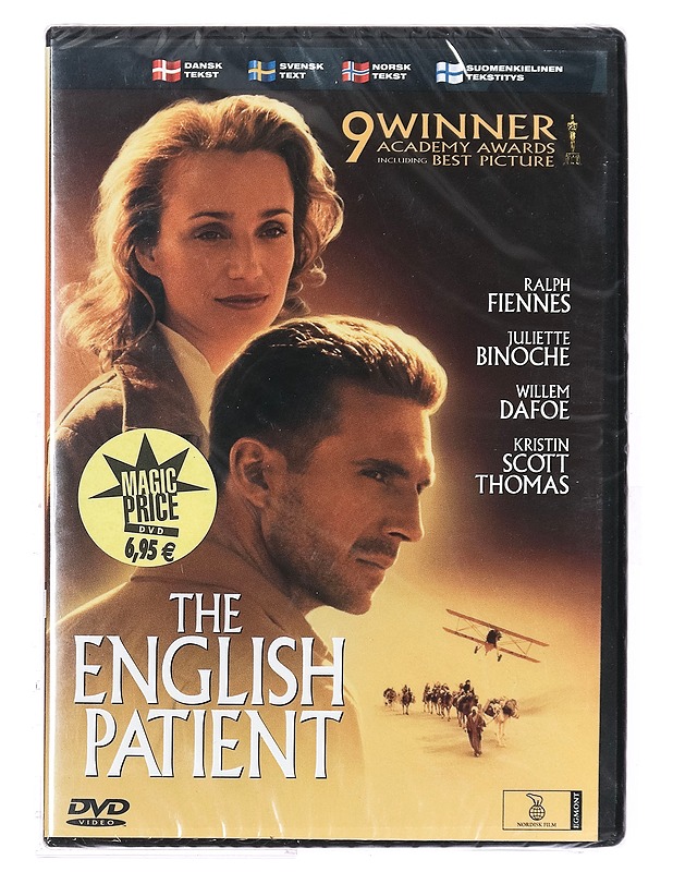 The English Patient - DVD - DVD-elokuvat - 10105401065 - 0